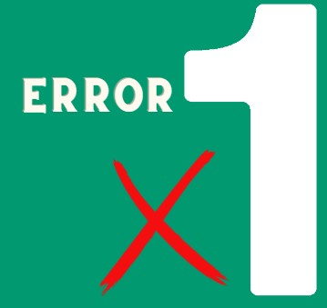 error e1 Cinta de correr